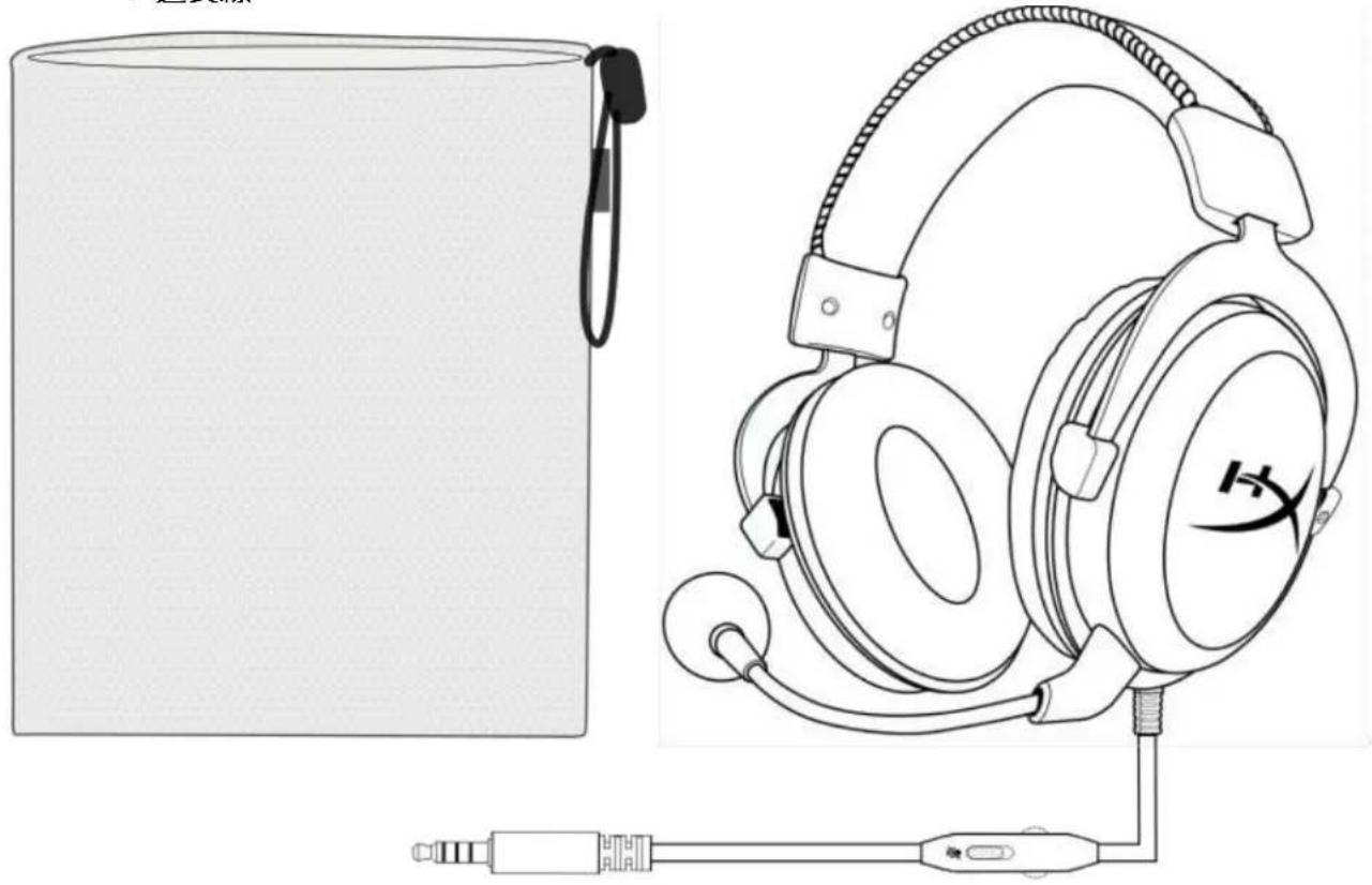 HYPERX Cloud Pro - 内容物: - 1