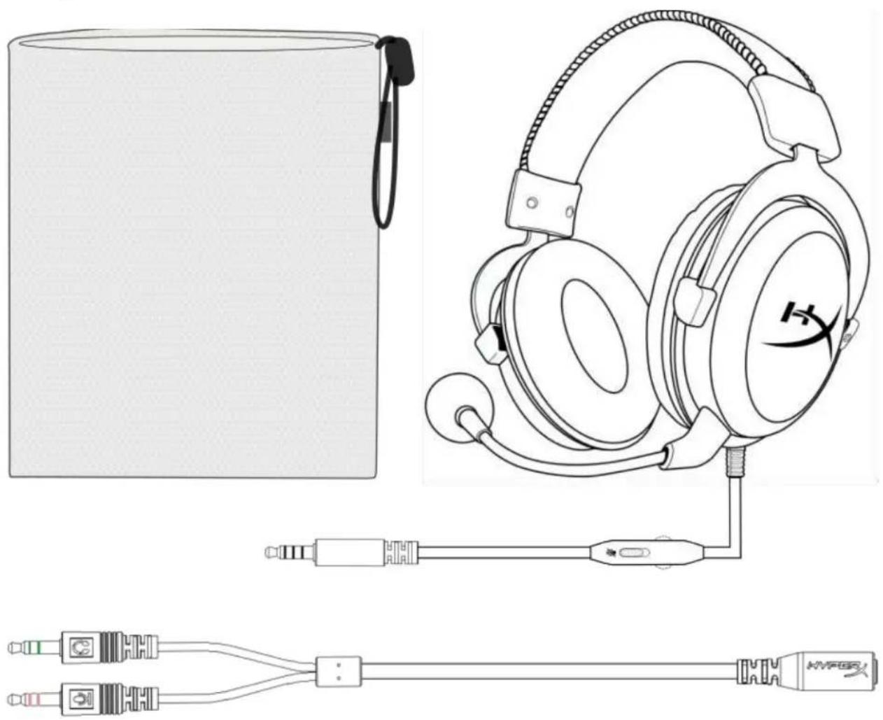 HYPERX Cloud Pro - Комплект поставки: - 1