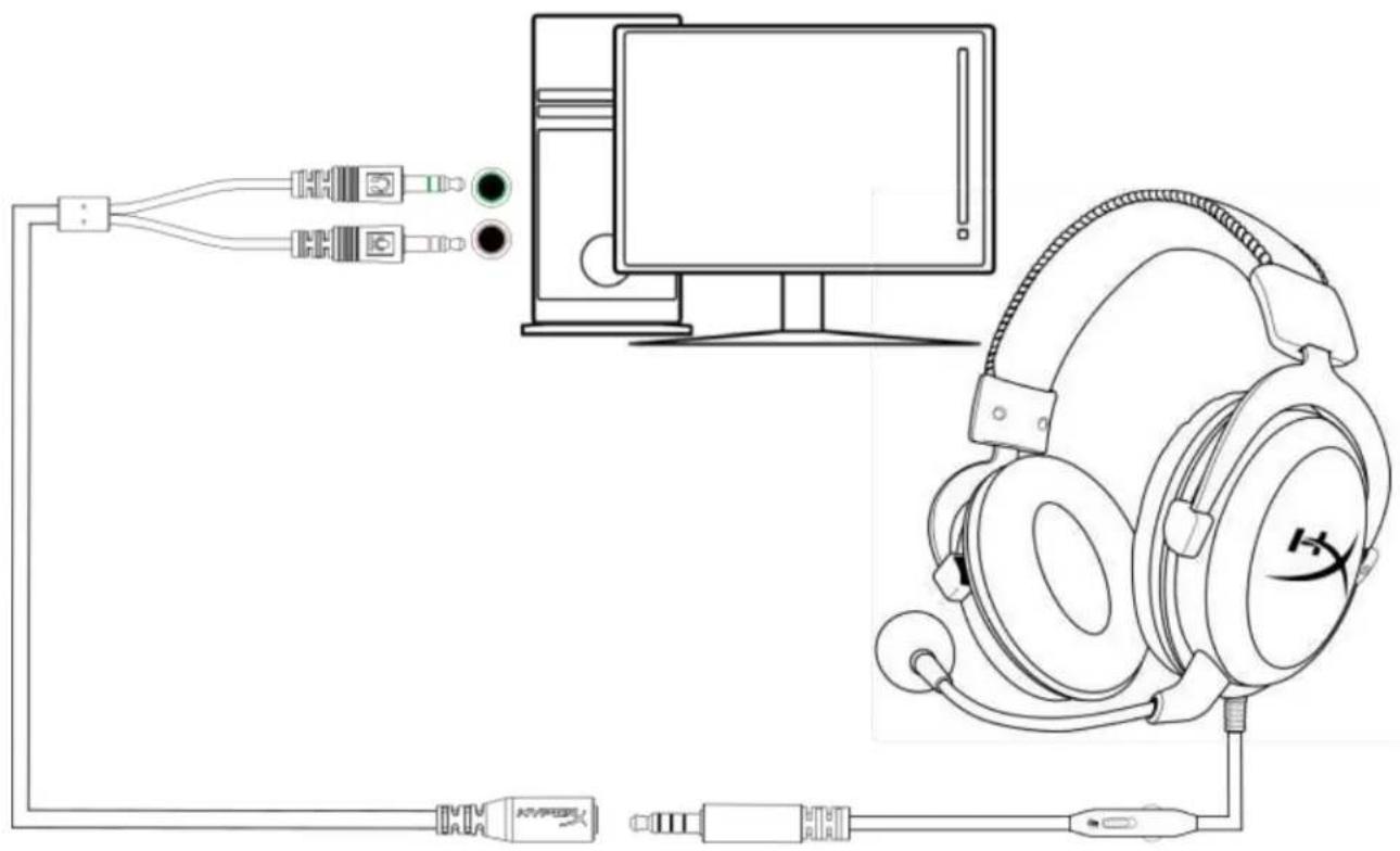 HYPERX Cloud Pro - 使用方法(以PC為例) - 1