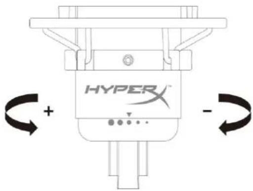 HYPERX Cloud Alpha Wireless - 調整增益控制 - 1