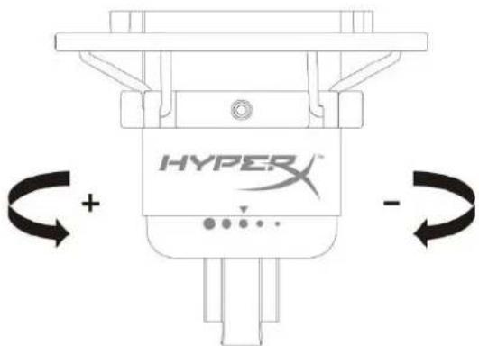 HYPERX Cloud Alpha Wireless - Adjusting Gain Control - 1