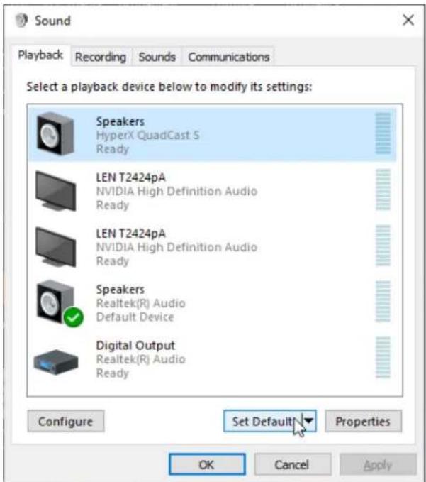 HYPERX Cloud Alpha Wireless - サウンド コントロール バネルを選択します - 2