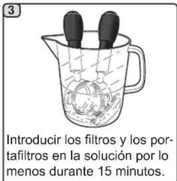 La Cimbali M24 - PORTAFILTROS - Intervención que hay que efectuar al final de la jornada de trabajo en todos los portafiltros - 4