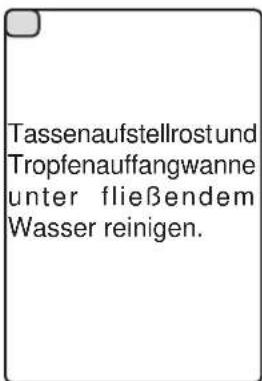 La Cimbali M27 - ROSTE UND TROPFSCHALE - Ausführung des Vorgangs am Ende des Arbeitsstages - 3