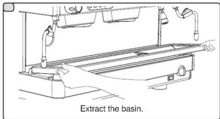 La Cimbali M27 - FILTER-HOLDERS - This operation must be made on all the filter-holders at the end of each working day - 8