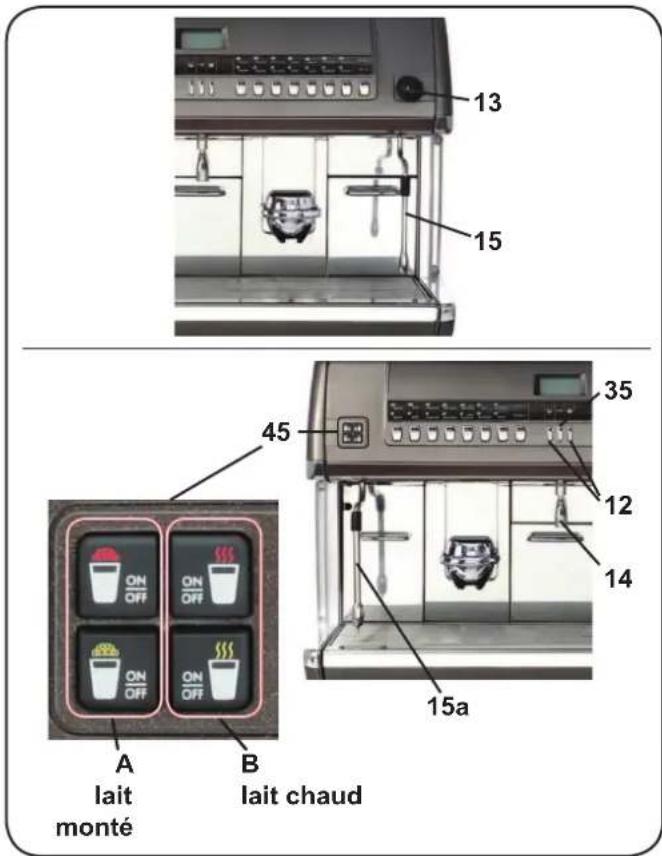 La Cimbali S39 Dolcevita - Nettoyage des lances à vapeur - 1