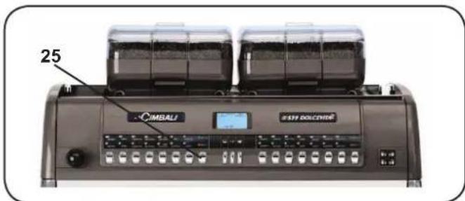 La Cimbali S39 Dolcevita - Fonction deuxieme selection - 2