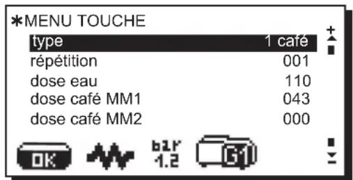 La Cimbali S39 Dolcevita - Comment entrer dans la programmation - 4