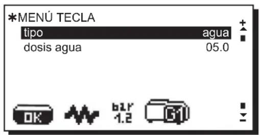 La Cimbali S39 Dolcevita - Menu tecla - Selecção Água Quente - 1