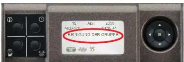 La Cimbali S39 Dolcevita - Gruppe Reinigung mit Reinigungstabletten - 5