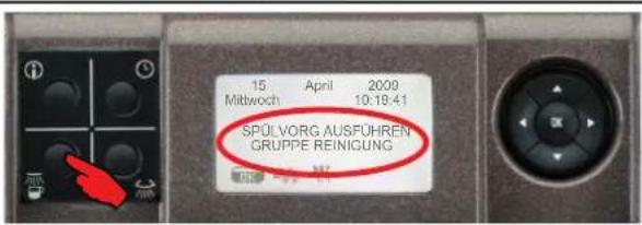 La Cimbali S39 Dolcevita - Gruppe Reinigung mit Reinigungstabletten - 4