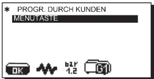 La Cimbali S39 Dolcevita - Wie man Zugriff zum Programmieren erhält - 2