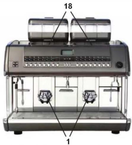 La Cimbali S39 Dolcevita - REINIGUNG DES MILCHKREISLAUFS UND DES KAFFEKKREISES - 2