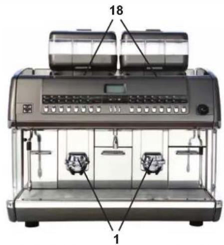 La Cimbali S39 Dolcevita - Daily wash cycle at set hour - 1