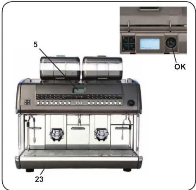 La Cimbali S39 Dolcevita - MANUELLES EINSCHALTEN - 2
