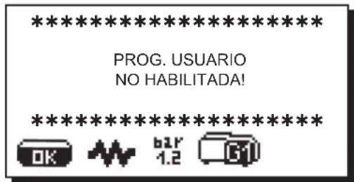 La Cimbali S39 Dolcevita - Salida de los cuadros de programacion - 1