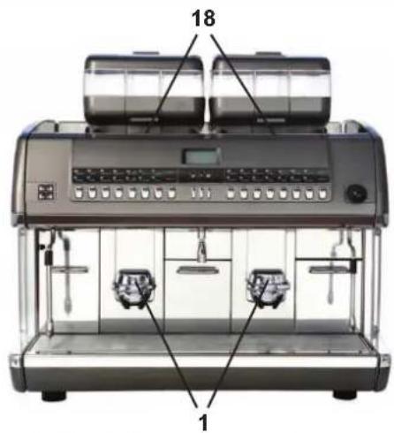 La Cimbali S39 Dolcevita - Lavaggio giornaliero con orario prefissato - 1