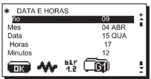 La Cimbali S39 Dolcevita - Menu horário de serviços - 3