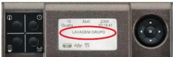 La Cimbali S39 Dolcevita - Lavagem grupo com pastilha detergente - 7