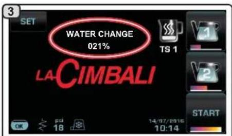 La Cimbali M100 - Changing the water in the boiler - 3