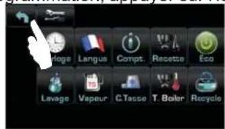 La Cimbali M100 - Flux de programmation client - 2