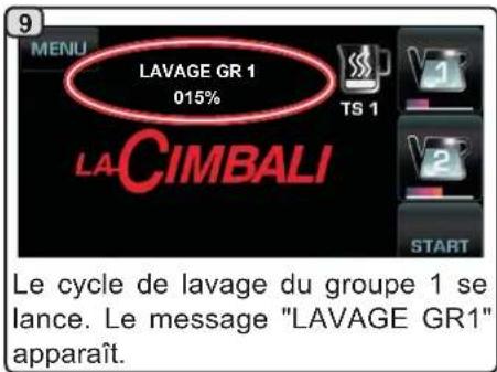 La Cimbali M100 - LAVAGE Sequentiel - 10