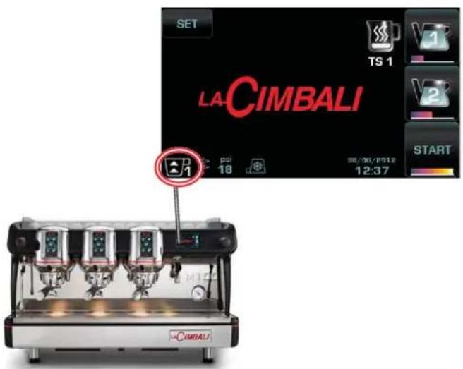 La Cimbali M100 - Number button groups - 8