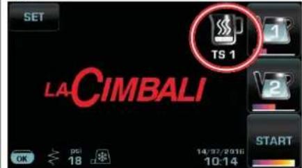 La Cimbali M100 - Dispensing with the Turbosteam selector (13) - 4