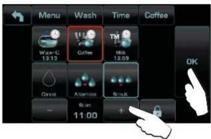 La Cimbali M100 - Coffee:press the icon - 2