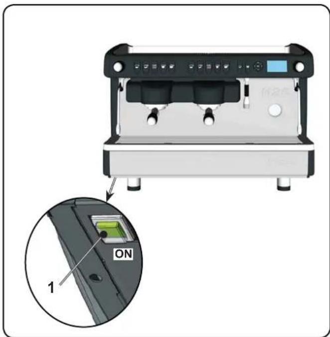 La Cimbali M26 - Extinction avec ENERGY SAVING - 1