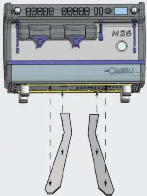 La Cimbali M26 - Manutention - 2