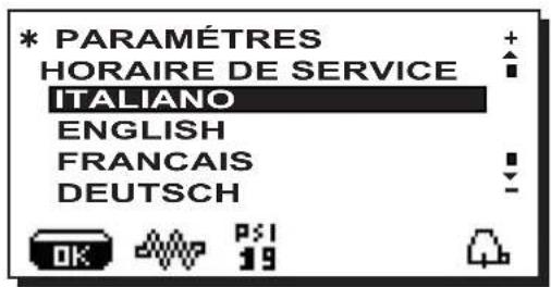 La Cimbali M26 - Menu paramètres client - 3