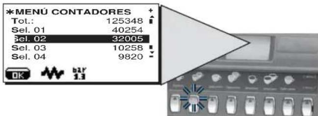 La Cimbali S39 TE - Menu DATOS: CONTABILIDAD - 5
