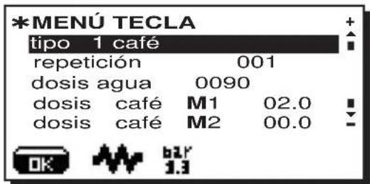 La Cimbali S39 TE - Como entrada en la programación - 2