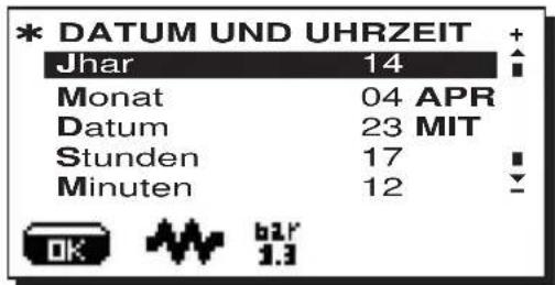 La Cimbali S39 TE - Datum und Uhrzeit - 1