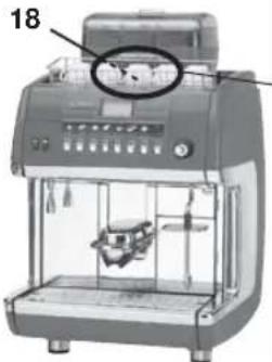 La Cimbali S39 TE - Group wash with detergent tablet - 2