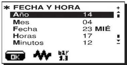 La Cimbali S39 TE - Fecha y hora - 1