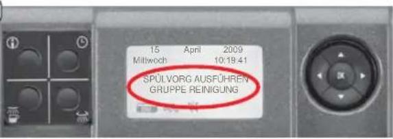 La Cimbali S39 TE - Gruppe Reinigung mit Reinigungstabletten - 1