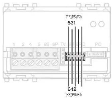 Vimar 14557 - Cable de conexión de los pulsadores para llamada intercomunicante. - 2