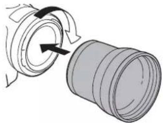 CANON XA60 - Attaching a Tele-converter to the Camera - 1