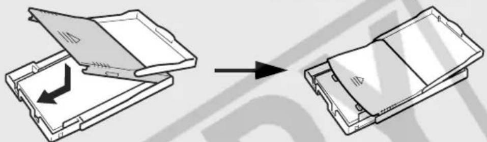 Carga del papel en el cassette de papel (p. 25) 3