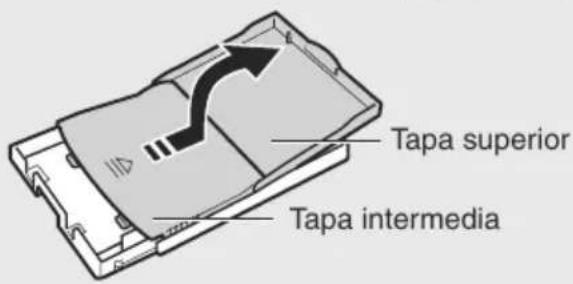 Carga del papel en el cassette de papel (p. 25) 1