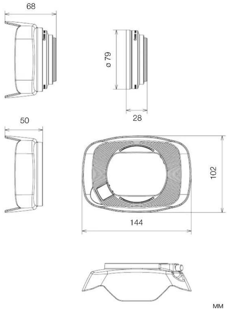 CANON XA70 - Установка широкоугольной насадки на камеру - 2