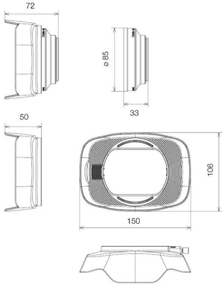CANON XA70 - Установка широкоугольной насадки на камеру - 3