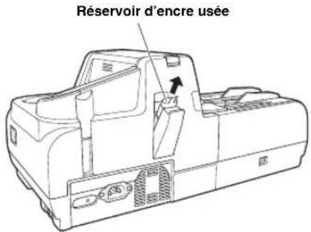 Réservoir d'encre usée