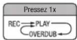 NUX Tape Echo NDD7 - Mode son sur son (SOS pour « sound on sound ») - 1