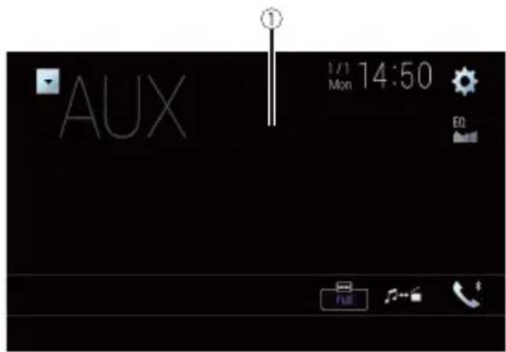 PIONEER AVICZ1000DAB - Écran AUX - 1
