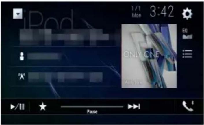 PIONEER AVICZ1000DAB - Écran apple music radio - 1