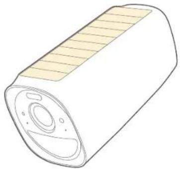 eufy EufyCam 3 S330 - S330 eufyCam include un pannello solare che converte la luce solare in energia elettrica e mantiene la batteria integrata carica ogni giorno. - 1