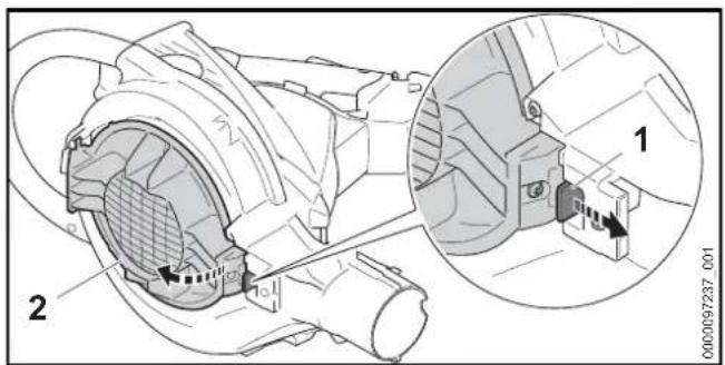STIHL SHA56 - Zuigpijp monteren - 1